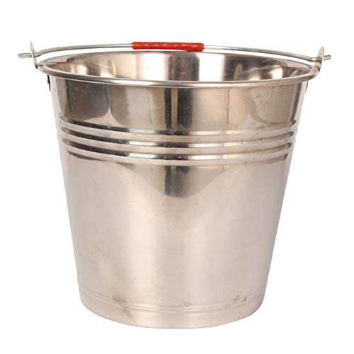 JJHKNM Stainless Steel Hand Bucket Bucket/Milk Barrel/Beer Barrel/Trash Can/Paint Bucket/Chemical Bucket