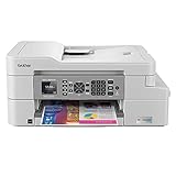 Brother MFC-J805 INKvestment Tank All-in-One Wireless Color Inkjet Printer for Home Office - Print Copy Scan Fax - 12 ppm, 6000 x 1200 dpi, Auto Duplex,up to 1-Year of Ink in-Box