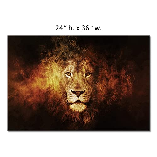 Lion Head Portrait Wall Art Painting Pictures Print On Canvas Animal The Picture For Home Modern Decoration #TOP7