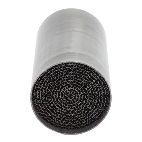 Aramox Katalizator Uniwersalny do Motocykla, Przedni Środkowy Tłumik Wydechowy, Stal Nierdzewna, Rura Łącząca, 53x100mm