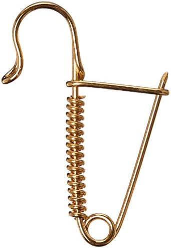 Lacis Knitting Pin Pair-Gold, Other, Multicoloured, 0.12 x 5.08 x 13.33 cm