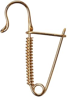 Lacis Knitting Pin Pair-Gold, Other, Multicoloured, 0.12 x 5.08 x 13.33 cm
