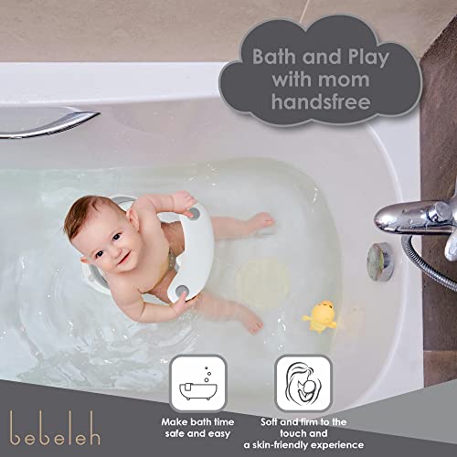 image for BEBELEH™ Baby Bath Seat [Original] – Baby Bath Portable Chair + Ca