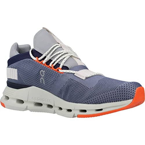 Image of ON RUNNING ON Men's Cloudnova Running Shoes Sneakers (Metal /Mineral, 9.5 US)