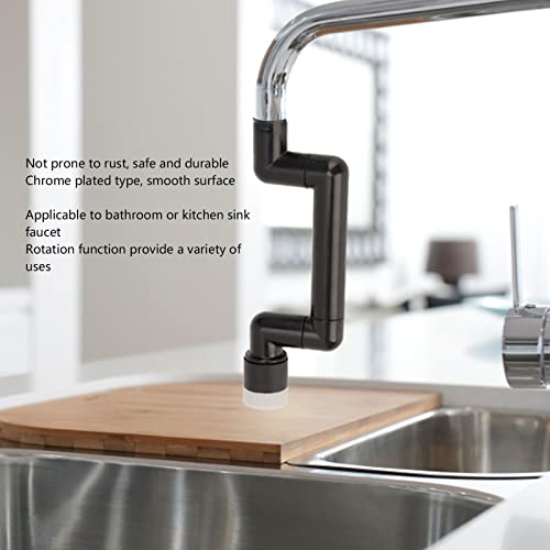 Mumusuki Kitchen Sink Faucet, Rotary Faucet Extender Kitchen Sink Faucet Aerator Splash Stop Filter Swivel Robotic Arm Swivel Faucet #TOP5