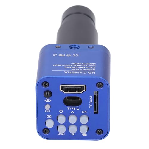 Cámara de microscopio de 24MP para inspección de circuitos y laboratorio con adaptador USB 4