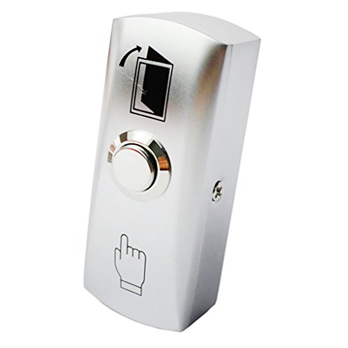 Bouton d'accès à la porte intérieur et bouton-poussoir de sortie pour ouverture de gâche 12V