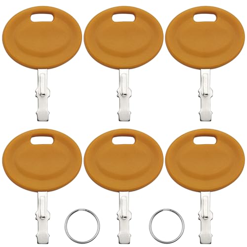 XYQMLY 6 Pack Ignition Key 625-05000 625-05002 + 2 Key