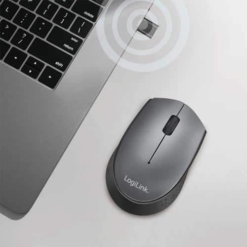 Souris sans fil optique 1200 DPI ambidextre LogiLink ID0160