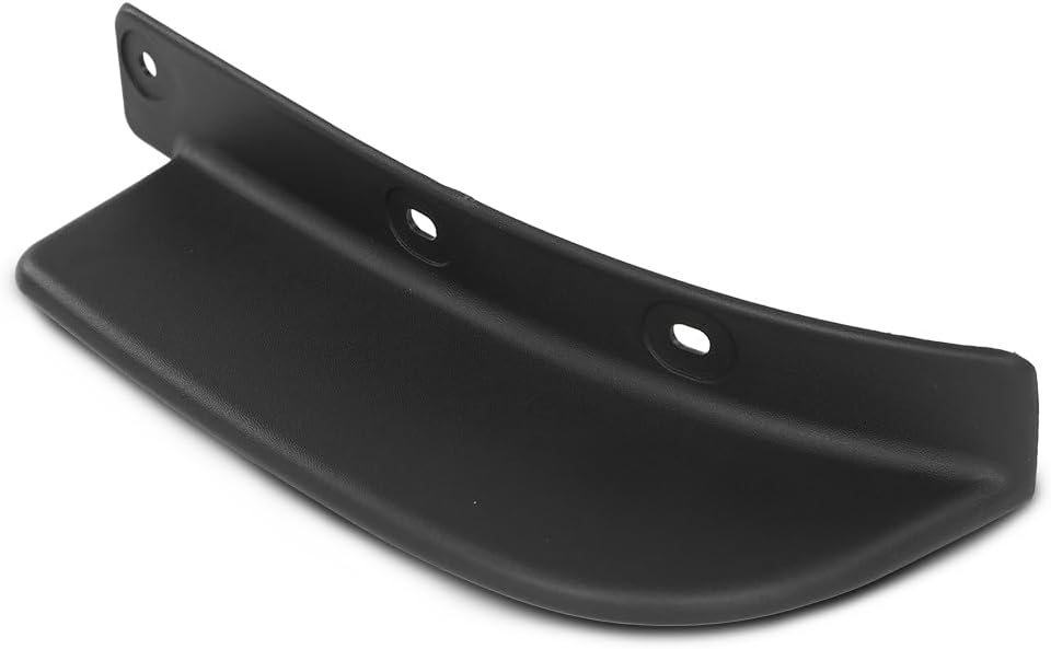 PIT66 Front Bumper Fascia Spat Driver Side Compatible with Jeep Cherokee 2019-2022 68288015AC Black