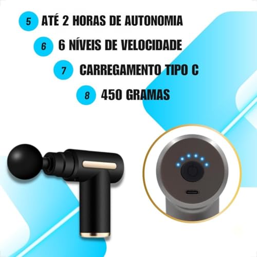 Massageador eletrico portatil