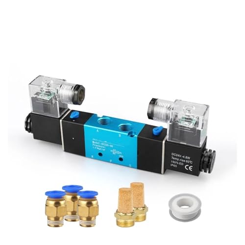 Distributeur pneumatique 4V320-10 DC24V à commutation rapide 5/2 - 2