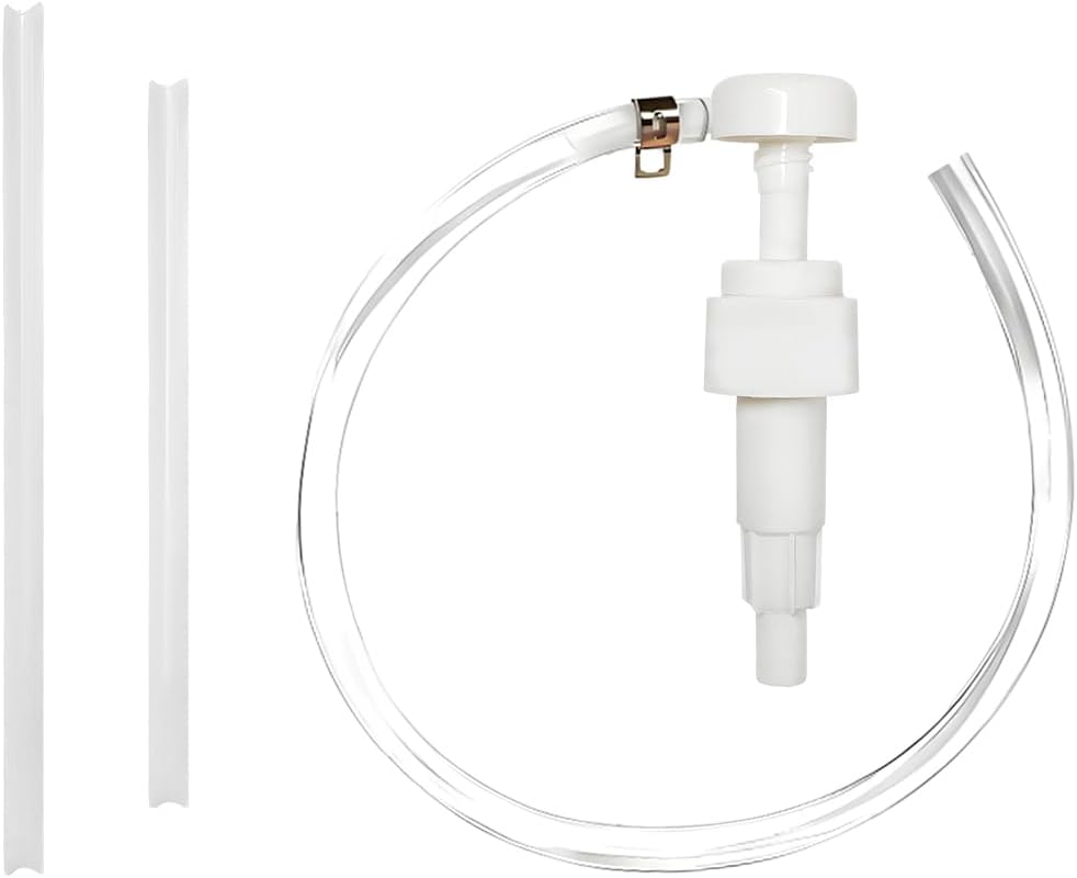 4 CC Fluid Pump for Quart Bottles, Automotive Quart Bottle Hand Pump with Flexible Tube, Fluid Pump Transfer Gear Oil Transmission and Differential Fluid, Car Accessories (4 CC)