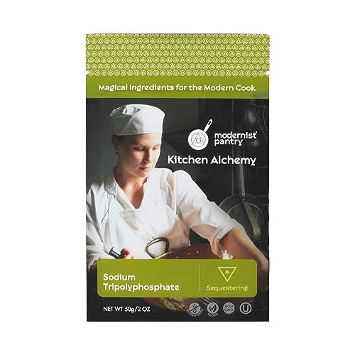 Modernist Pantry Pure Sodium Tripolyphosphate ⊘ Non-GMO Gluten-Free Vegan OU Kosher Certified (Molecular Gastronomy) - 50g/2oz