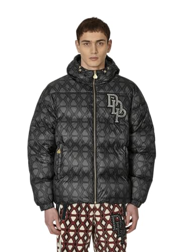PUMA X DAPPER DAN MEN'S REVERSIBLE BOMBER JACKET, BLACK PUMA X DAPPER DAN MEN'S REVERSIBLE BOMBER JACKET, BLACK