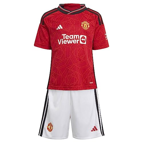 Image of Adidas Manchester United Fc 23/24 Mini Set Home 12-24 Months