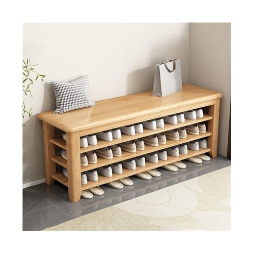 JKSVTF Schuhbank mit 2/3-stöckigem Regal