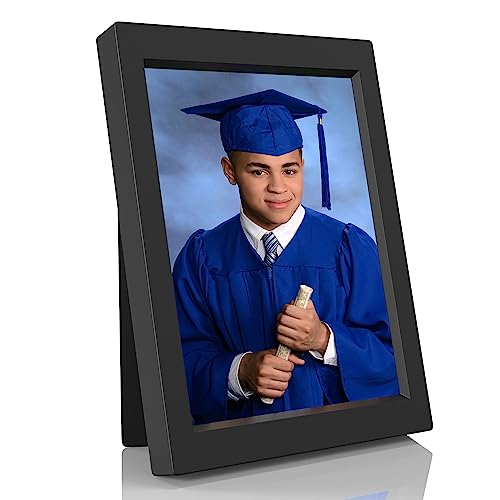 KWANWA 5x7 Recordable Picture Frame â 20-Second Voice Recording, Personalized Talking Photo Frame, Holds 5x7 Photos, Vertical or Horizontal Display, Tabletop & Wall Mount, Sentimental Keepsake â for Mom, Dad, Grandparents, Long Distance, Memorial, Birthday, Christmas