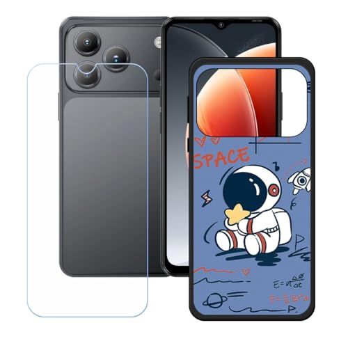 BMPNLSZ �K�pBlackview Wave 7C�p+HD�����K���X�ɓK�����ėpTPU�P�[�X�A�V���J�Q���P�[�X�o���p�[�ی�o�b�N�P�[�X-�K�pBlackview Wave 7C�p�ɓK����9�d�x�X�N���C�u�h�~�X�N���[���v���e�N�^(6,56") - WZ20
