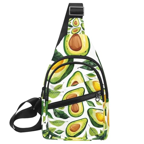 Mochila cruzada de aguacate contra la incomodidad al correr