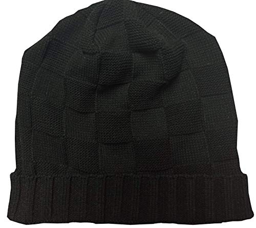 Touca Gorro Quadros Beanie Unissex Zac Efron Beckham (Preto)
