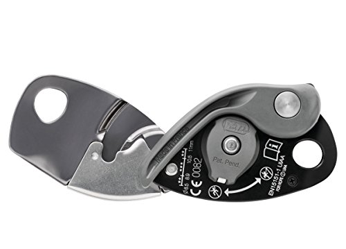 PETZL GRIGRI+ Belay Device with Cam-Assisted Blocking and Anti-Panic Handle, Suitable for Learners and Intensive Use - Grey by PETZL - Image 5