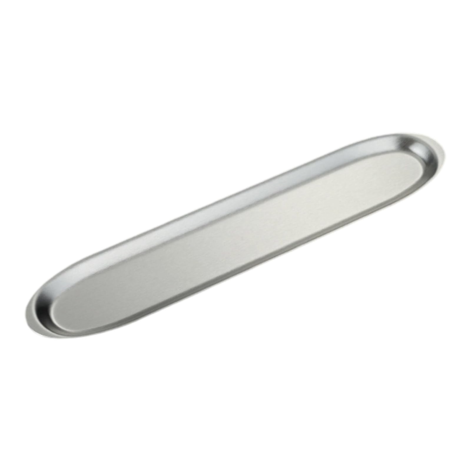 Rustproof Stainless Steel Narrow Serving Tray, Corrosion-Resistant Platter for Dining & Outdoor Gatherings Stainless Steel Narrow Tray