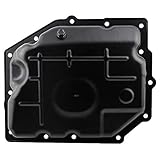 MYSMOT 265-818 Transmission Oil Pan with Gasket & Drain Plug for Chrysler 300 Dodge Charger Dakota Durango Magnum Ram 1500 Mitsubishi Raider Jeep Wrangler Liberty 2003-2013, 52852912AC