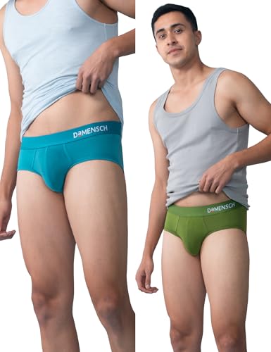 Image of DAMENSCH Men's Regular Fit Solid Brief