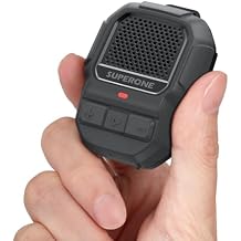 SUPERONE 2026 Upgrade Wearable Bluetooth Speaker Clip On15H Longer Playtime & HD Sound Portable Jobsite Speakers, Built-in Mic for Hands-Free Call, IPX7 Waterproof Mini Wireless Running Speaker