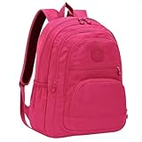 Mochila Feminina Masculina Tactel Notebook Escolar Resistente Grande Costas Juvenil Escola Preta (Pink)