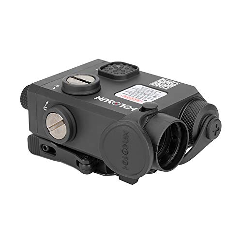 Image of Holosun Coaxial Red, IR, and Illuminator Laser Sight, QD Pick Rail Mount, IP67 Waterproof, Remote Switch Included (LS321R)