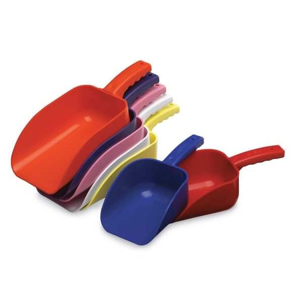 Remco 6400X Color-Coded Plastic Hand Scoop - BPA-Free, Food-Safe Scooper, Commercial Grade Utensils, Restaurant and Food Service Supplies, Large 32 Ounce Size, White image 4