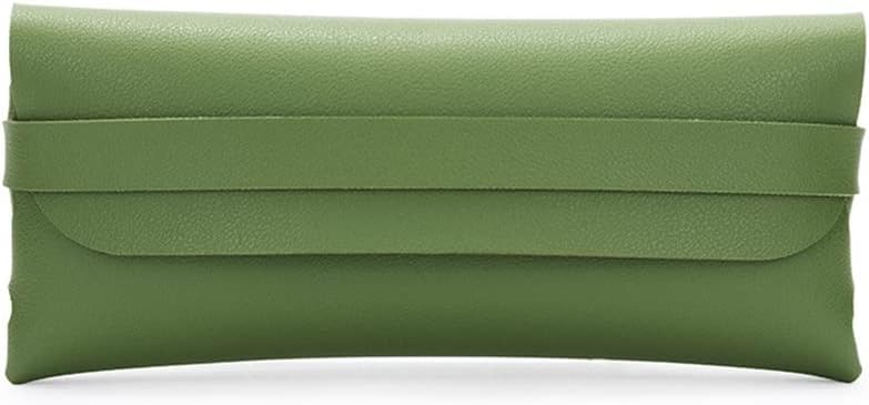 レザー ペンシルポーチ スクエア 学生 短期大学 ニッチ ペンシルポーチ