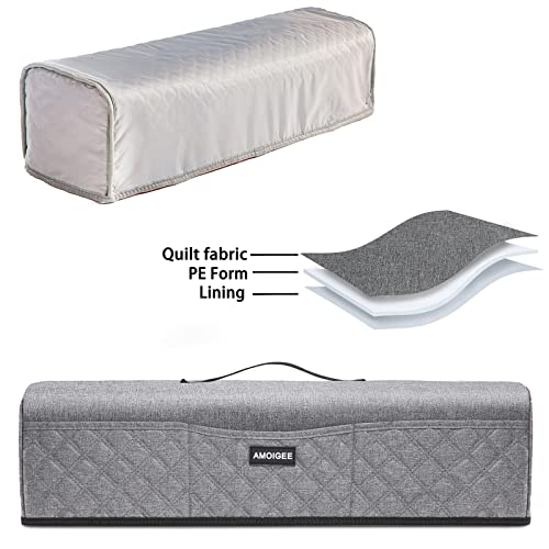 Amoigee Dust Cover for Cricut Explore Air 2, Cricut Maker,Cricut Explore 3,Cricut Maker, Maker Cover With Pockets for Cricut Accessories and Supplies - Image 5