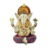figura ganesha grande Medidas: 38 cm x 21 cm x 29 cm Material: Resina Peso neto: 2.460 grs.