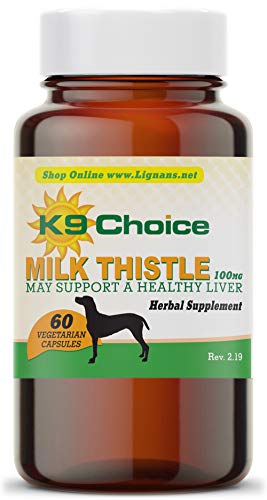 K9 Choice Milk Thistle for Dogs 100 mg