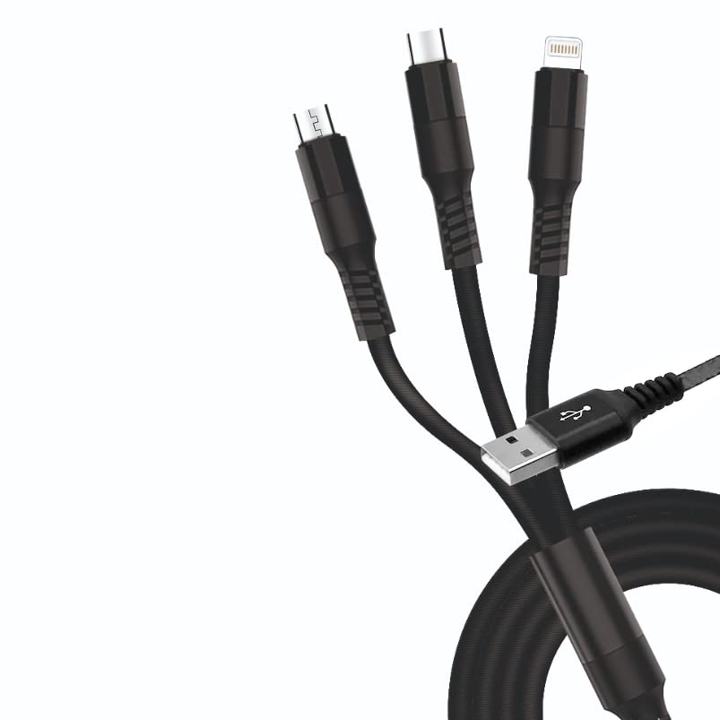 Image of Hitage WB657 3 in 1 Micro Data Cable Fast Charging Data Cable