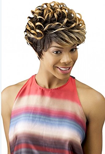 NEW BORN FREE WIG- 3327 RONNIE Short Synthetic Hair Wigs (3T280)