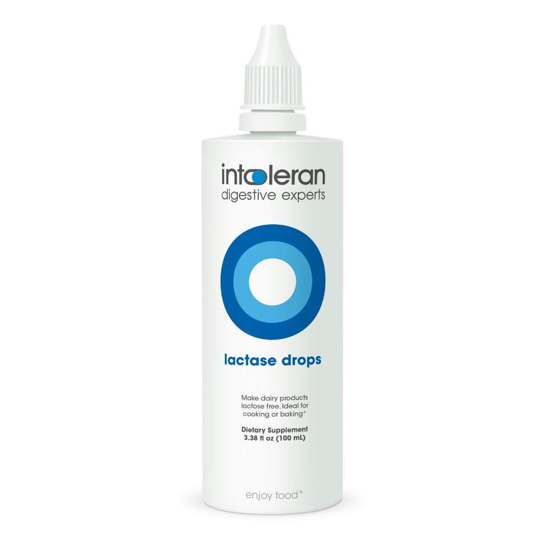 Intoleran Lactase Digestive Enzyme Drops - 3.38 FL Oz (100 ml)