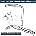 Maxiii Catalytic Converter Compatible with Chevy Chevrolet Silverado GMC Sierra 2000-2007 / Avalanche/Suburban 1500 2500/Tahoe/Yukon/Cadillac Escalade Base 5.3L