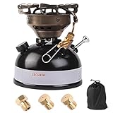 yeeplant Estufa portátil para exteriores, gasolina, etanol, resistente al viento, picnic y equipo de cocina de camping