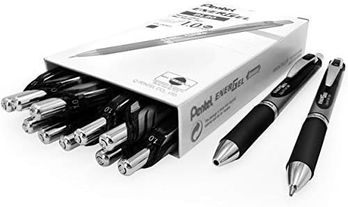 Amazon.com: Energel BL80 Retractable Liquid Gel Ink Rollerball Pen - 1 ...
