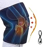 Ginocchiera riscaldata, ginocchiere riscaldate,Ginocchiere termiche regolabili con USB - Riscaldatore elettrico al ginocchio con temperatura a 3 velocità per gamba