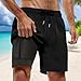 JUKuitpyey Swim Shorts Men Mesh Liner Trunks Bathing Suits 6 Inch Board Shorts Summer Fashion Casual Loose Drawstring Trouser