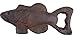 1 X Cast Iron Fish Bottle Opener