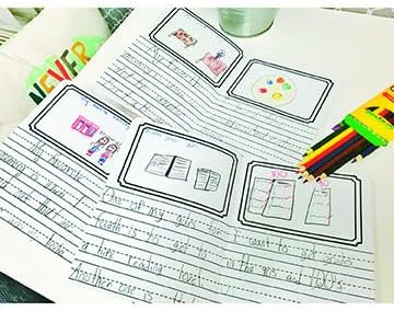 Cuadernos en Blanco para Niños para Escribir Historias - Pack de 24 miniatura 2