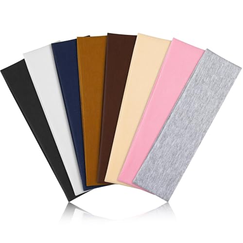 8 Pack Non-Slip Sweat Headbands
