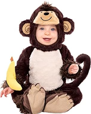 Baby Monkey Around Costume - Child 12-24 Months, 1 Pc