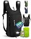 Sasmo Fahrradrucksack 10 Liter mit Thermofach und Helmnetz
